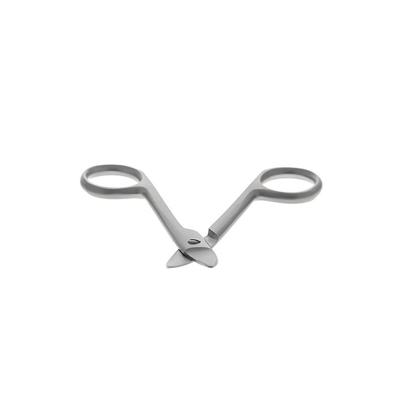 Kosmetex Extra Strong Toenail Scissors, Rustproof, 10.5 cm, Scissors for