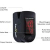 Zacurate 500 Series Fingertip Pulse Oximeter - Royal Black