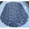 “Pebbles” Non-Slip Bathtub & Shower Mat 27”x14” Oval - Non-Toxic