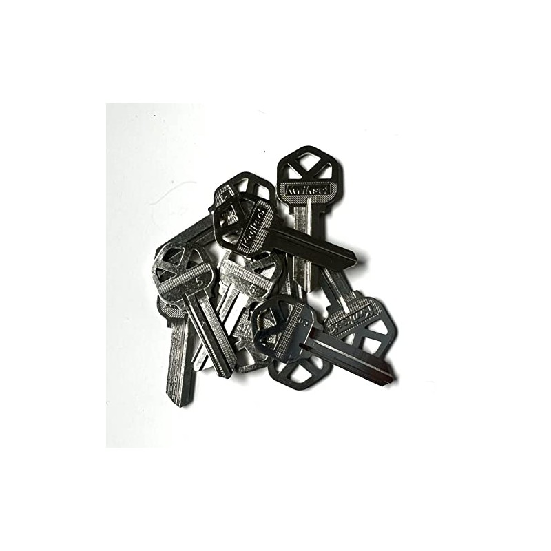 OEM KW1 Key Blank for Kwikset Locks (10)