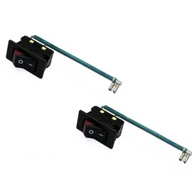 Eopzol 2610016525 2-Pack On-Off Switches for Bosch 1617 1617EVS 1617 Shop 1618 Shop 1618EVS Shop 16171 2HP 16176 2.25HP 16181 2HP 16186 2.25HP 13020