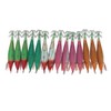 14Pcs Luminous Squid Hook Lure 8cm Artificial Shrimp Shape Fishing