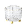 1 pcs 360 Degree Rotating Desk Organizer,Acrylic Pen Organizer with