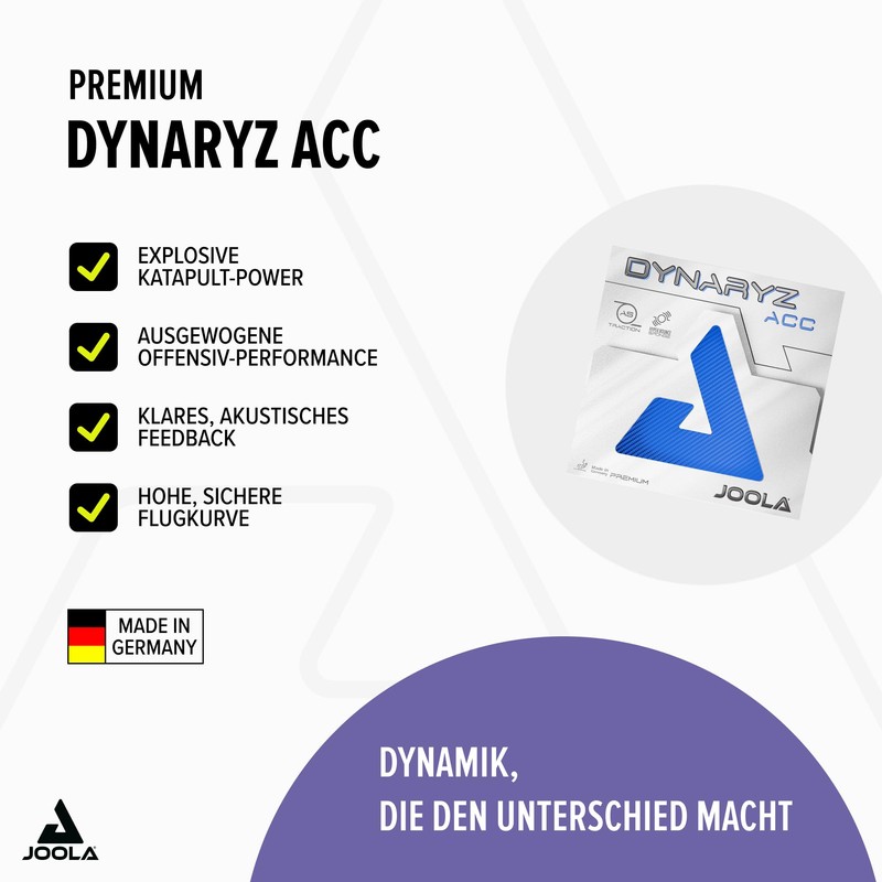 JOOLA Dynaryz ACC covering, purple, 2.3 mm