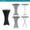 Granbest Cocktail Table Covers, Built-in Spandex, Square Corners, Standing Table