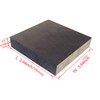 LLF 99.9% Purity Graphite Ingot Block EDM Graphite Plate Milling