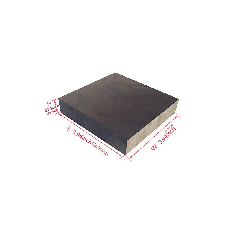 LLF 99.9% Purity Graphite Ingot Block EDM Graphite Plate Milling