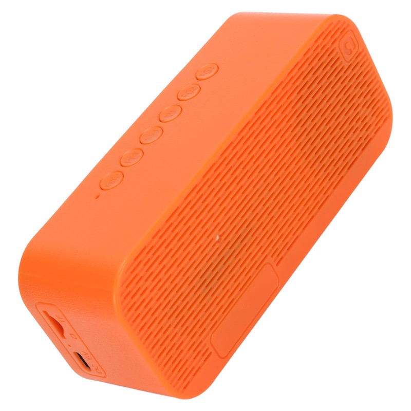 Mini Bluetooth Speaker Heavy Bass Dual Alarm Clock Portable Wireless