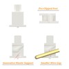 DUROCK Plate Mount Stabilizer V3, Innovative Pre-Clipped Stem for Minimum