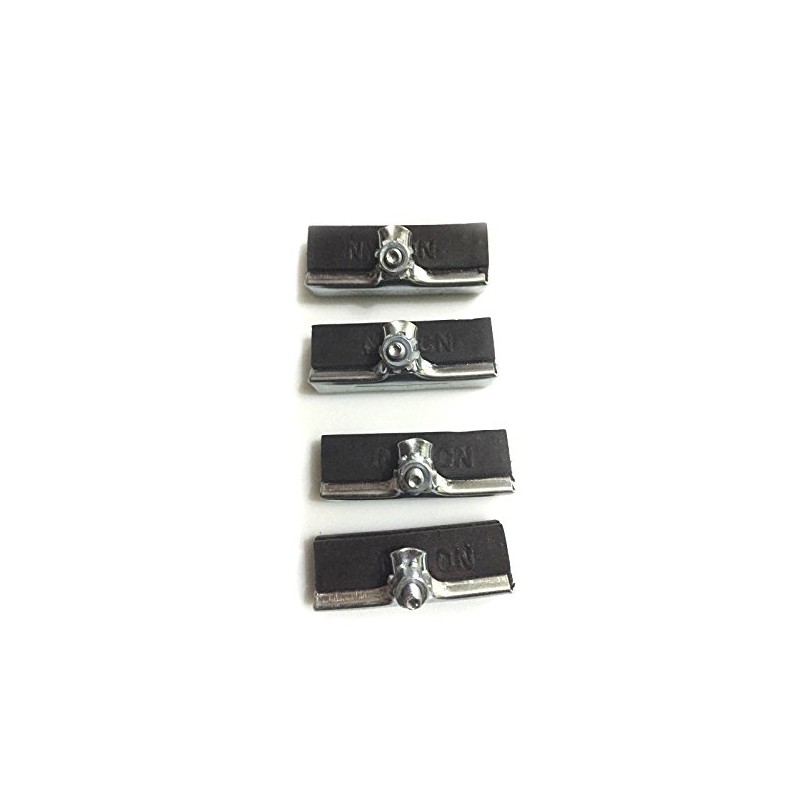 eRadius 4 x Rod Brake Blocks Pads Angle Sided Vintage