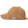 XRDSS Corduroy Baseball Cap Unisex Adjustable Classic Sports Cap Outdoor
