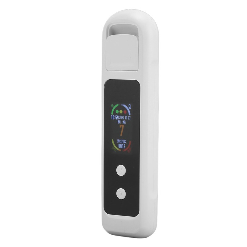 Alcohol Tester H9PRO Portable Contactless Detection White USB 200mAh Rechargeable
