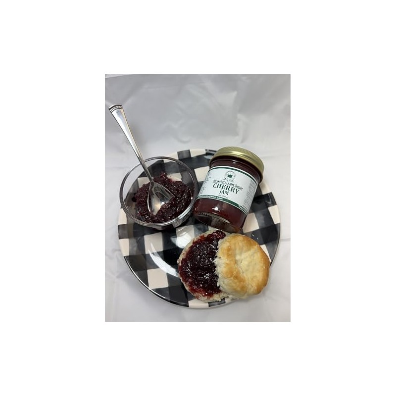 Cherry Jam, All Natural/Low Sugar, 8 oz