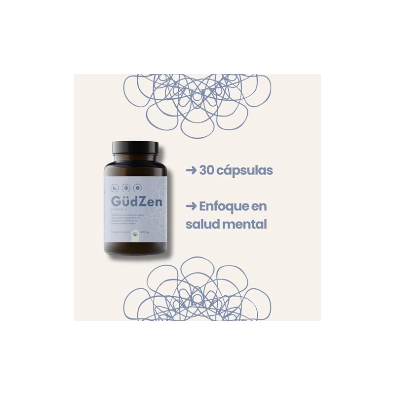 GUDGUT - GUDZEN PSICOBIOTICOS PROBIOTICOS - SALUD EMOCIONAL E INTESTINAL