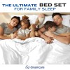 DREAMCARE Queen Bed Sheets - 4 PCS Set - up