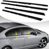SEBLAFF 4PCS Weatherstrip Window Moulding Trim Seal Belt Replacement for