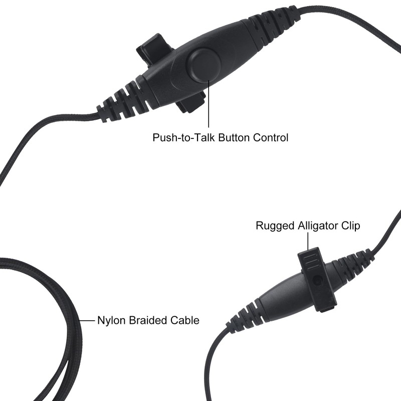 WODASEN Over Ear Single Side Earmuff Noise Cancelling Overhead Headset