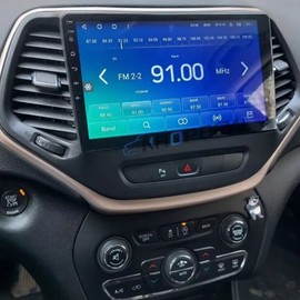 NHOPEEW Apple CarPlay For 2015-2018 Jeep Cherokee Car Stereo Radio GPS Wifi +backup Cam