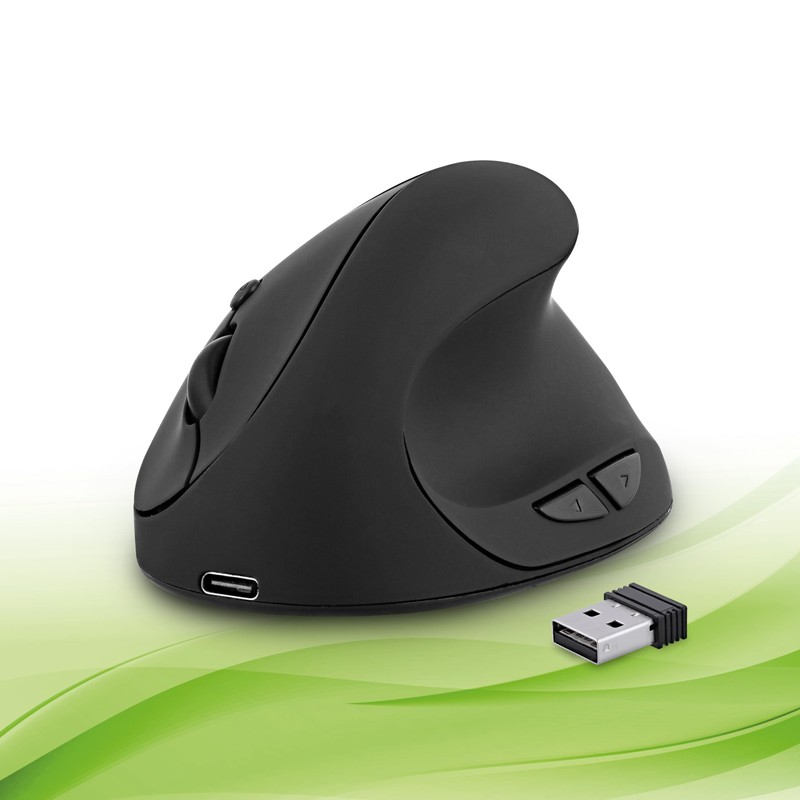 T’nB Ergo LINE - Ergonomische kabellose vertikal und wiederaufladbar Minimaus