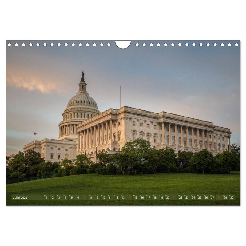 Amerikanische Ostküste (Wandkalender 2026 DIN A4 quer), CALVENDO Monatskalender