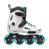 Rollerblade Lightning Women's Urban Inline Skate, White and Aqua