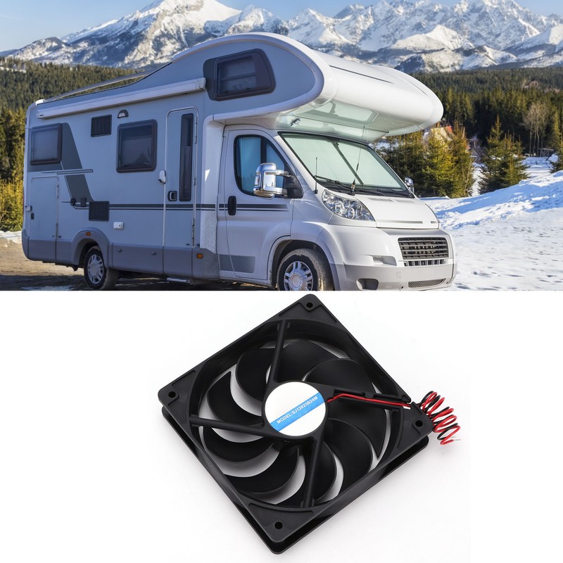 12V/24V Air Vent Fan Cooling Exhaust Ventilator for RV Campers
