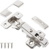 TOUCH FRAMELESS 3/4" Overlay Cabinet Door Hinge Concealed Euro Full