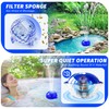 ChlorStar Pool Fountain with Remote, Dolphing Rechargeable Floating Pool Fountain