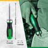 SK 7-in-1 Ratcheting Screwdriver, 216-P, 6 Bits (Phillips, Star, Slotted),