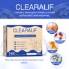 CLEARALIF CLEARALIF Laundry Detergent Sheets Up to 160 Loads, Fresh Linen - Great For Travel,Apartments, Dorms,Laundry Detergent Strips Eco Friendly & Hypoallergenic