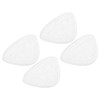 4Pcs Steam Cleaning Machine Pad Microfiber Washable Strong Water Absorption