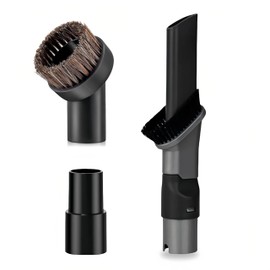 JEDELEOS Vacuum Attachment for Shark Rotator NV751 NV752 NV600 NV650 NV680 NV681 NV340 and Rocket HV301 HV322 HV300 HV320 NV480 NV801 NV803 Series, 2-in-1 Duster Crevice Tool Horse Hair Brush