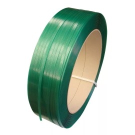 Nali Fleje Poliester Verde Pet Moleteado 5/8 Alta Calidad Full