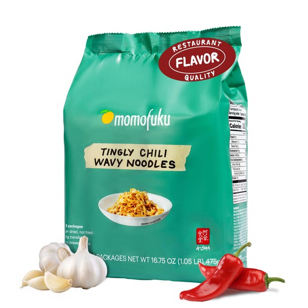 MOMOFUKU Momofuku Tingly Chili Ramen Noodles by David Chang, 5