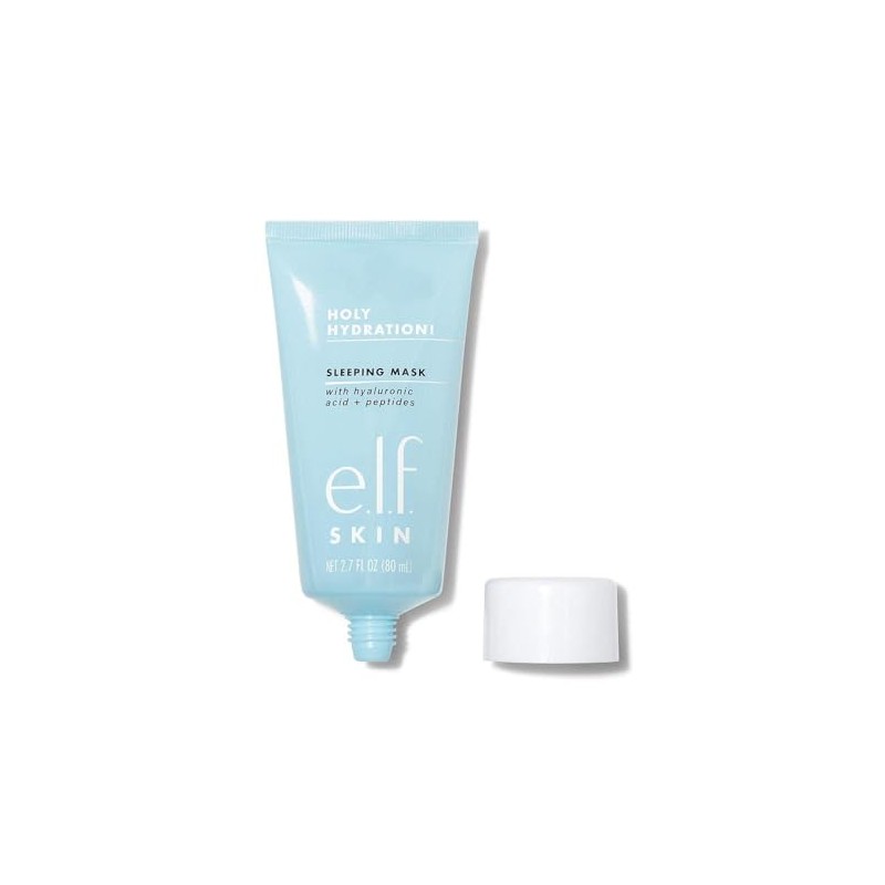 e.l.f. Holy Hydration Sleep, Ultra-Hydrating Dual-Use Face Mask, Replenishes Nourishes