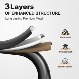 HBTower HBTower 2 Step Ladder, Step Stool for Adults,2 Step Ladder Folding Step Stool with Wide Pedal Ergonomic Design