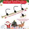 Garland Hanger for Front Door Frame Adjustable 26.77'' to 89.37''
