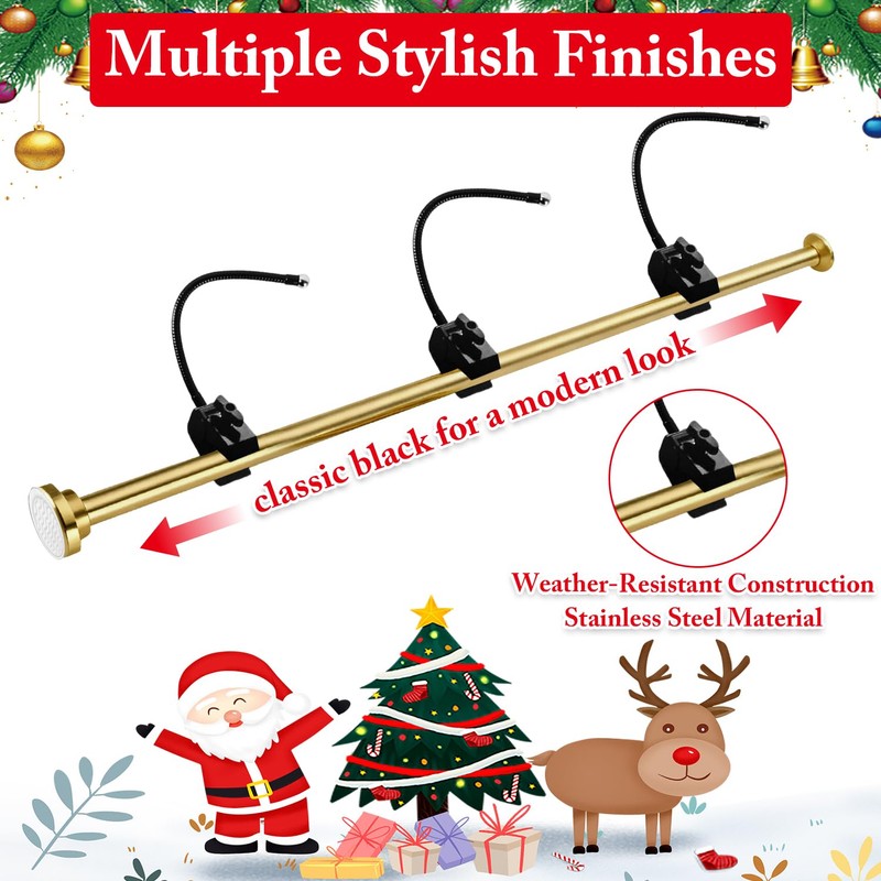 Garland Hanger for Front Door Frame Adjustable 26.77'' to 89.37''