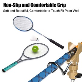 3.3 FT Dia 2'' Fishing Rod Shrink Wrap Tubing Heat Shrink Grip Non Slip Waterproof Hand Grip Wrap, Blue