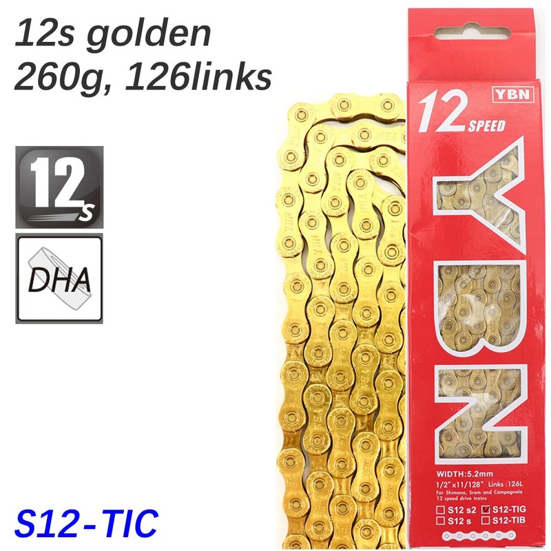 DJC Bike Chain 12 Speed for Road Bike MTB Mountain
