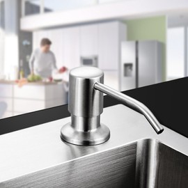 Kitchen Sink Built-in Pump Soap Dispenser Built-in Soap Dispenser - 304 Black (Type 3) 2ea