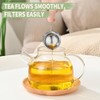 2Pack 304 Stainless Steel Tea Strainers for Loose Tea Infuser