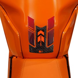 labelbike - 3D Tank Pad Sticker Decoration and Protection of Motorcycle Tank Compatible with KTM 390 Duke 2024-2025