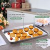 Baking Sheet with Wire Rack, Homikit 16" x 12" Stainless