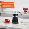 Imusa 6 or 3 Cup Electric Espresso Maker Black Coffee