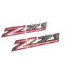 OEM 2pcs 2019-2023 Chevy Silverado Z71 Emblem OEM Fender Gloss