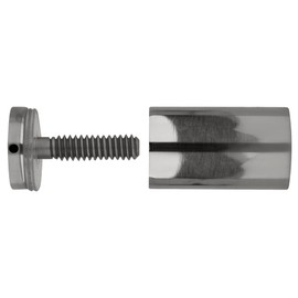 C.R. LAURENCE SDK212CH CRL Chrome Cylinder Style Single-Sided Shower Door Knob