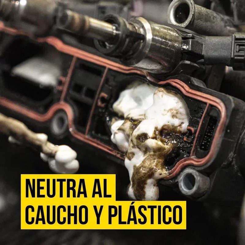 Espuma Limpiadora Y Descarbonizadora para Motor