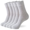 Josnown Thin Women Cotton Socks, Soft and Breathable, 5 Pairs