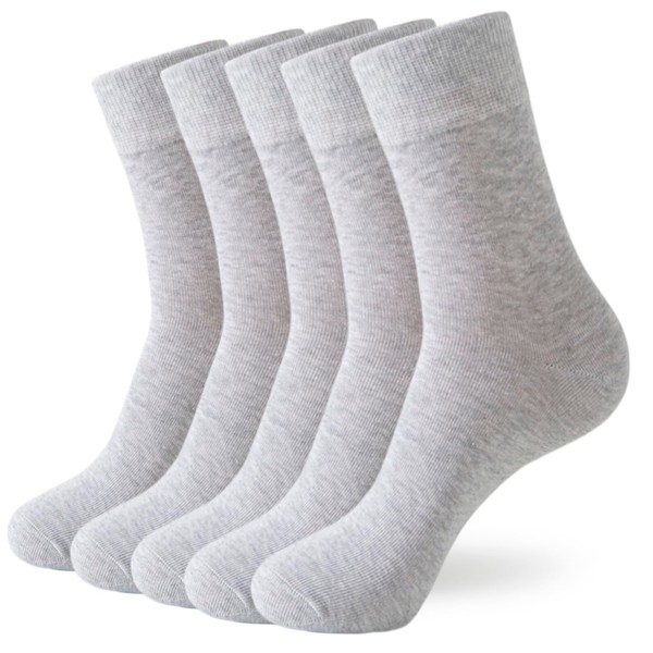 Josnown Thin Women Cotton Socks, Soft and Breathable, 5 Pairs